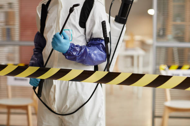 Professional Biohazard Cleanup technician working in Indian Hills, CO